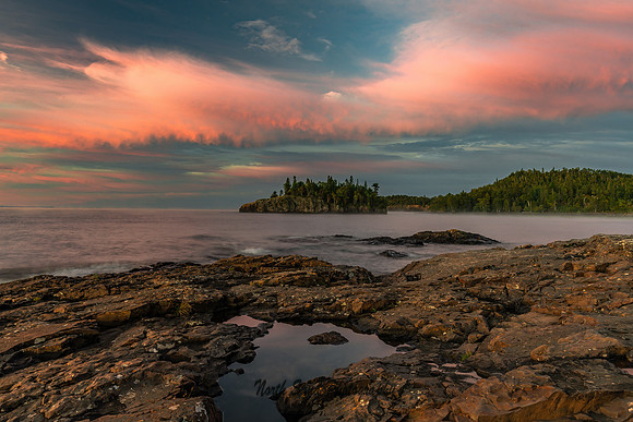 Sunrise at Split Rock 2