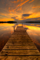 Sunrise at the lake