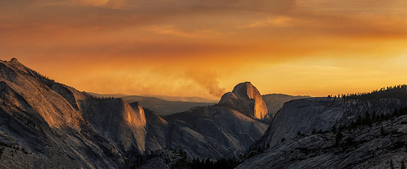 Half Dome Pano