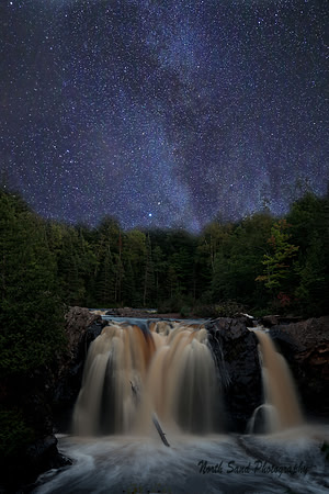 Little Manitou Falls Nightscape