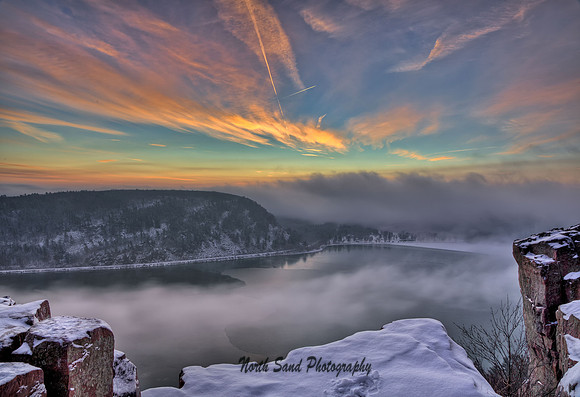 Devil's Lake Sunrise 1