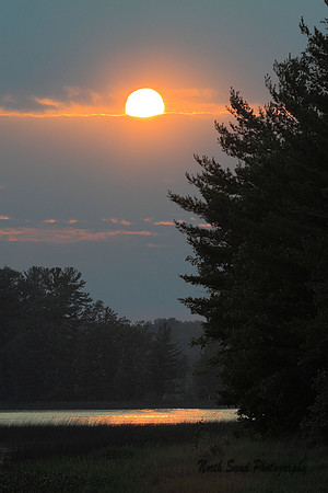 Sunset on Green Lake I