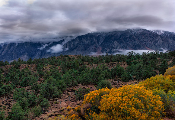 Eastern Sierra Mountain Range