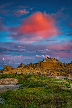Pink Cloud on the Fossil Trail